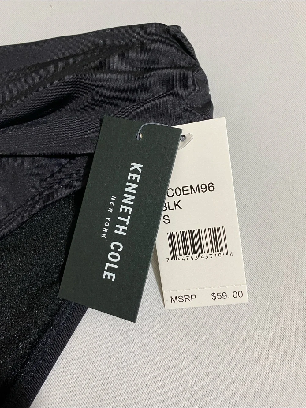 KENNETH COLE Banded Hipster Bikini Bottom Size S